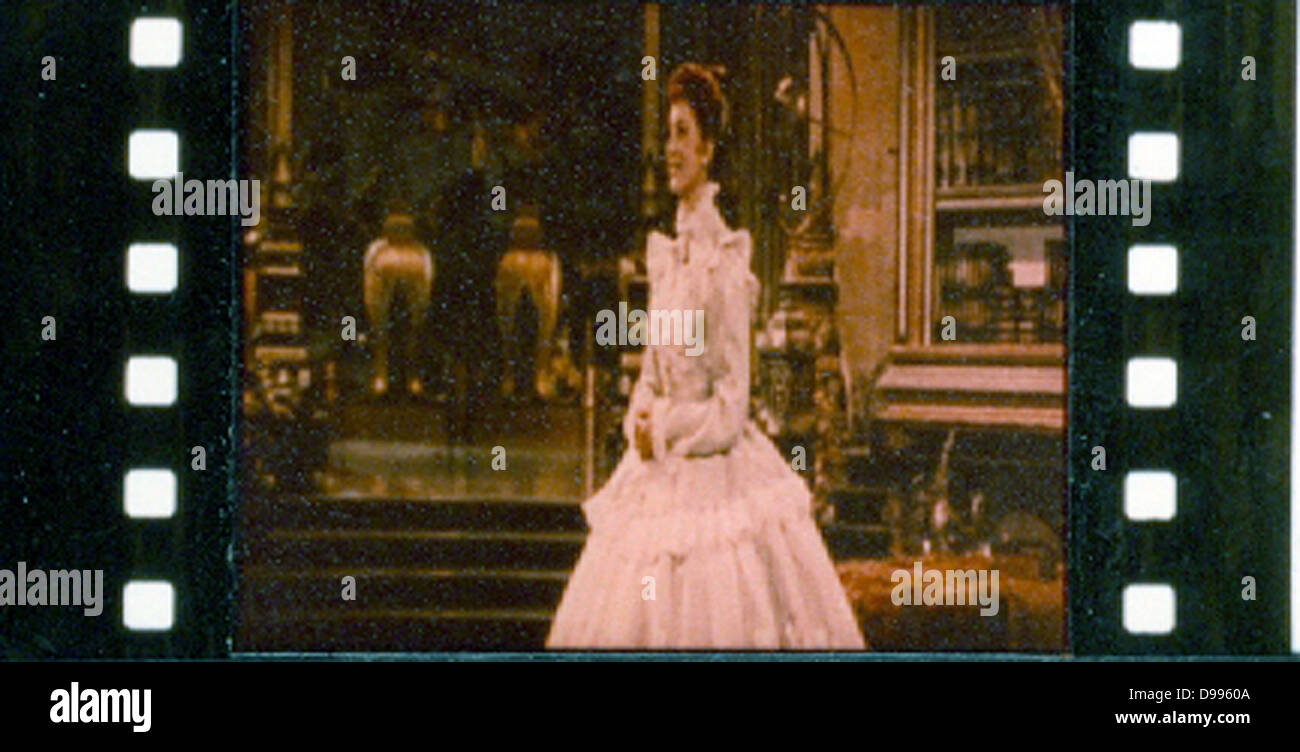 55mm (anamorphic) x 2 Cinemascope-55 (projection format) 'The King and I', 1956 Stock Photo