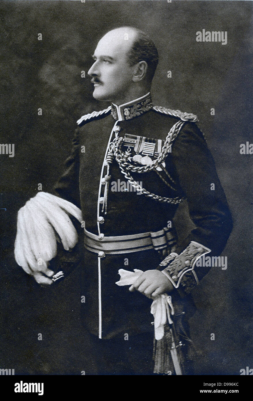 Lieut-General Sir E.H.H. Allenby, K.C.B., promoted for distinguished service in the field. Stock Photo