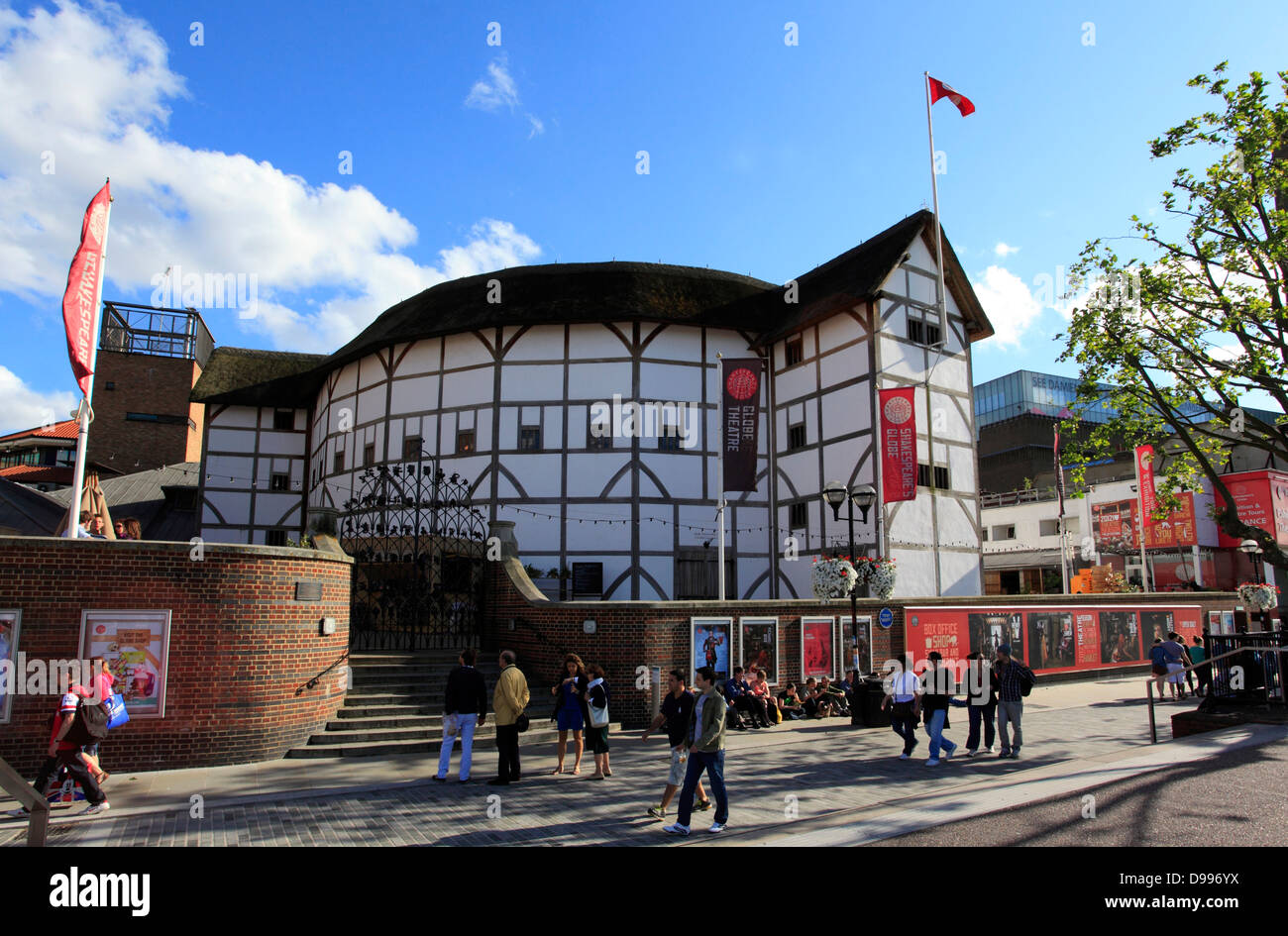 The Globe Theatre, London, England, Europe Stock Photo