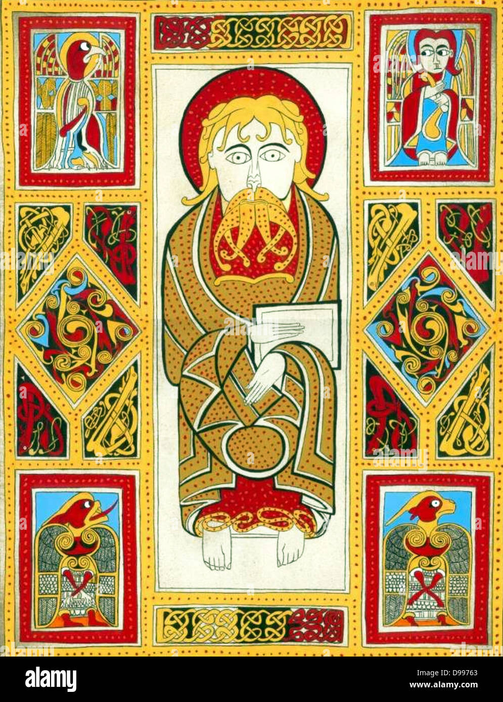 The Book of Kells (Dublin, Trinity College Library), is an illuminated ...
