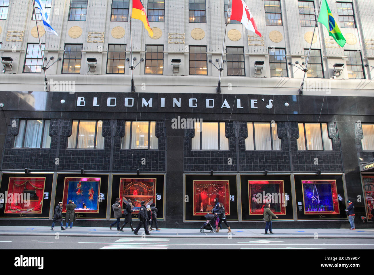 Bloomingdales Department Store, Midtown, Manhattan, New York City, United States of America Stock Photo