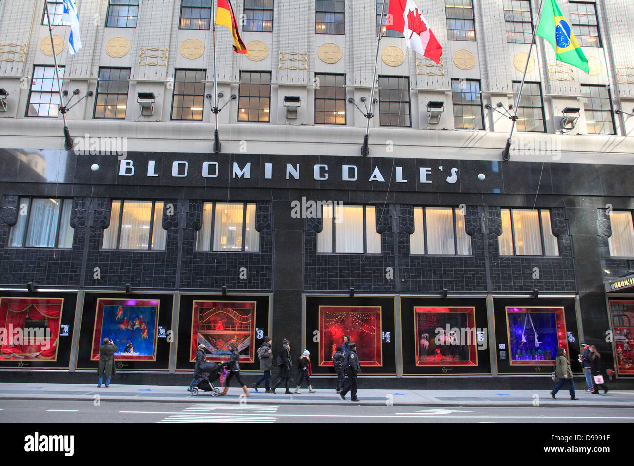Bloomingdales Department Store, Midtown, Manhattan, New York City, United States of America Stock Photo