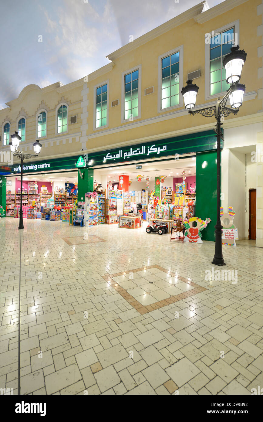 Toy business, luxury shopping centre Villaggio Mall in the style Venice, Aspire zone, Qatar