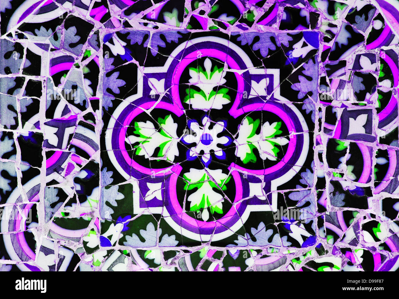 Abstract colorful mosaic suitable as background Stock Photo - Alamy