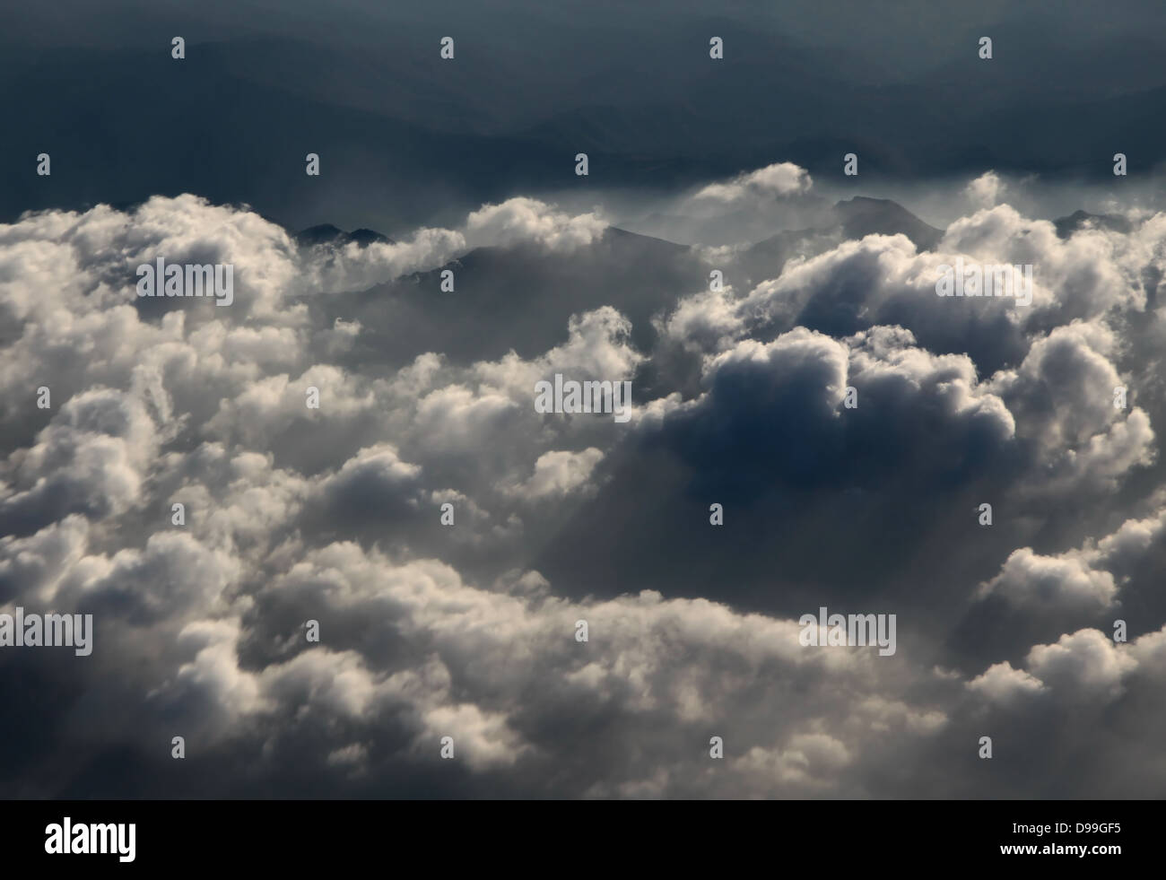 Aerial view of storm clouds hi-res stock photography and images - Alamy