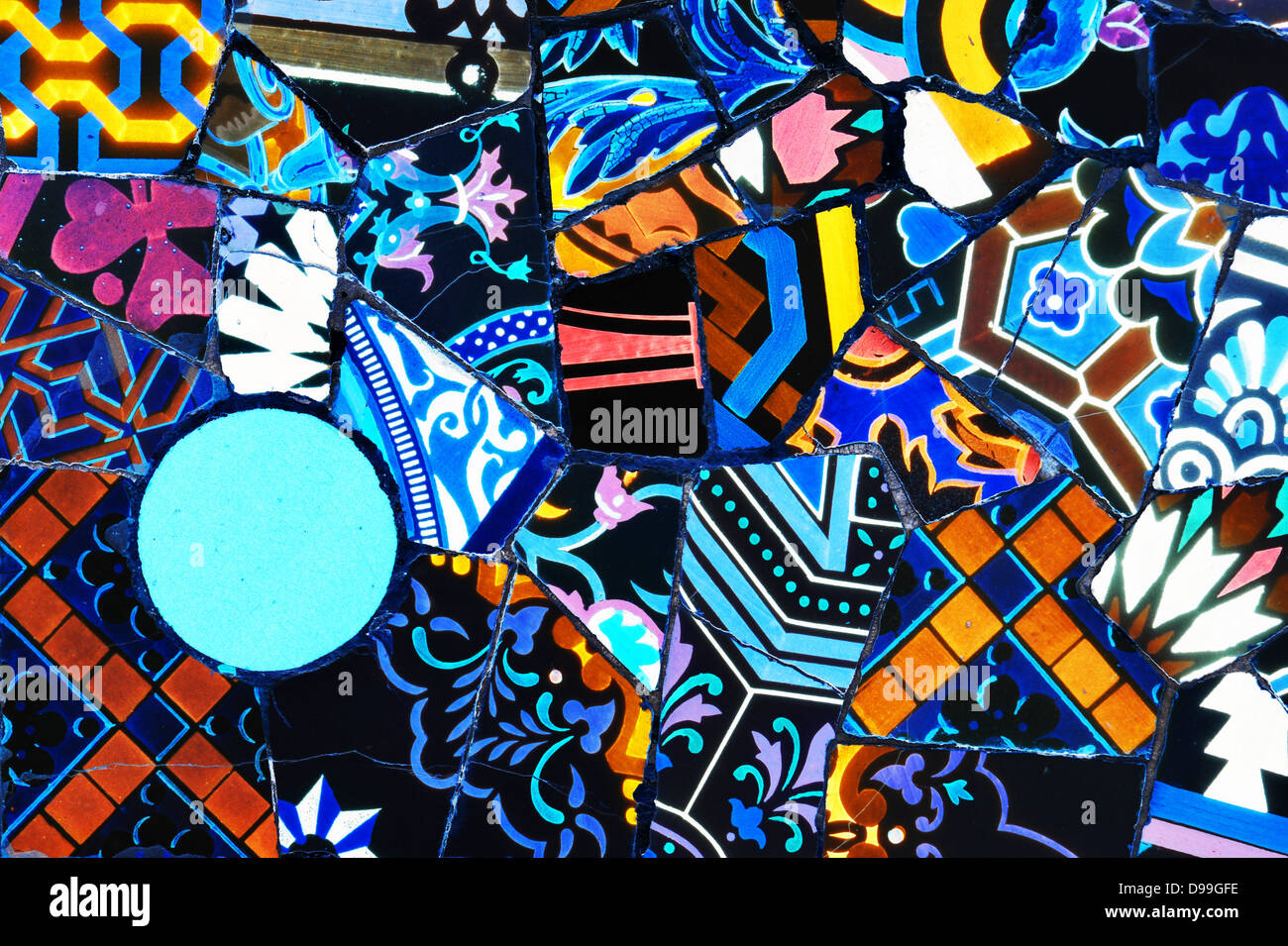 Abstract colorful mosaic suitable as background Stock Photo - Alamy
