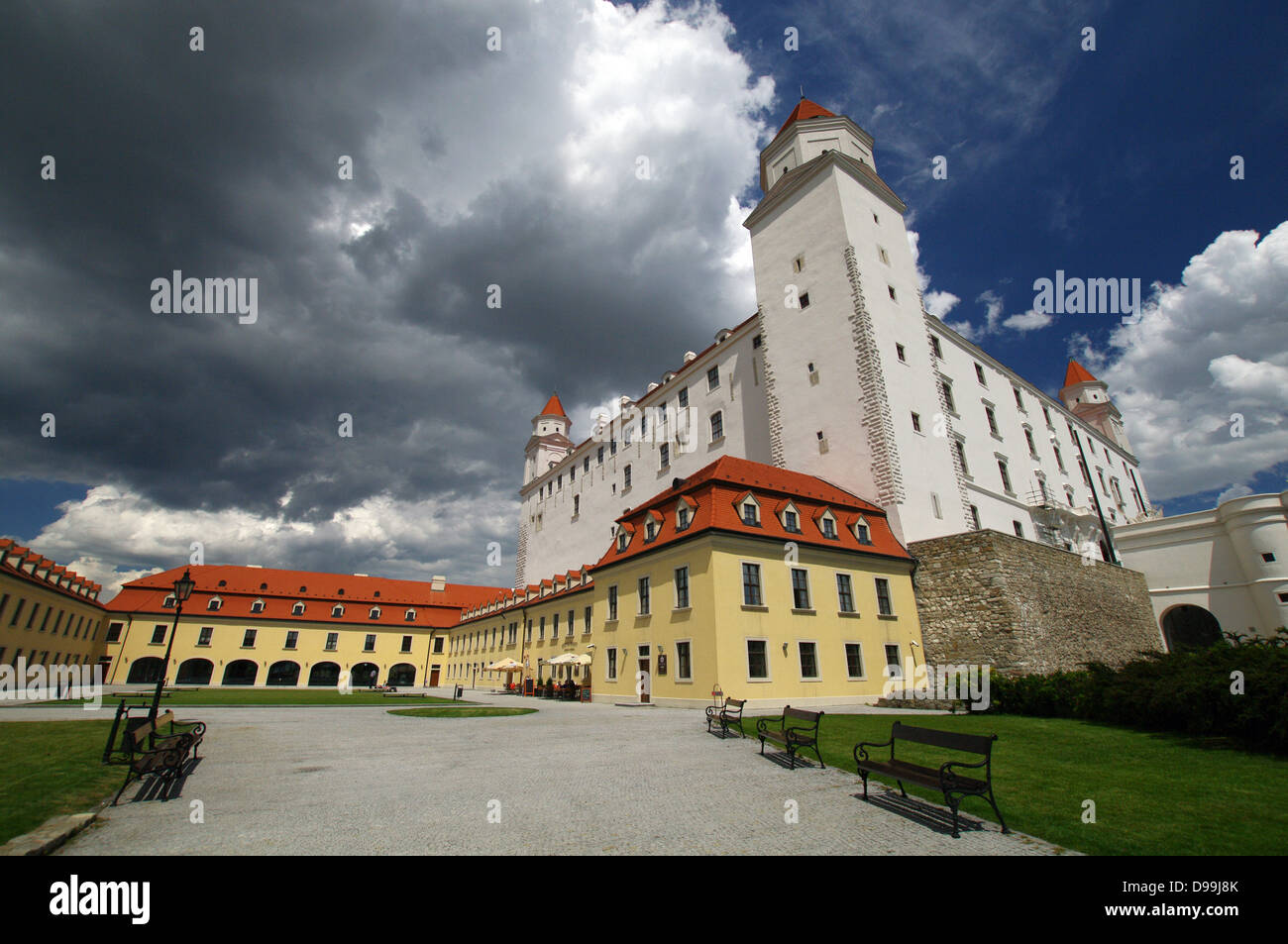 Bratislava Castle - Bratislava, Slovakia Stock Photo