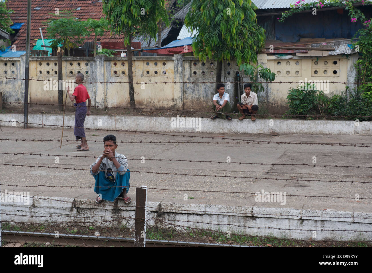 Yangon outskirts Stock Photo