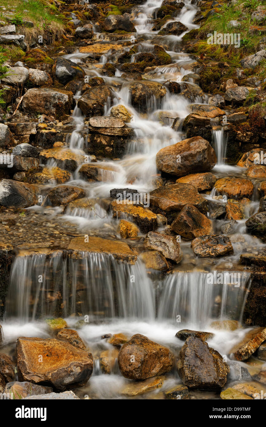 O Shaughnessy Falls Kananaskis Country Alberta Canada Stock Photo Alamy