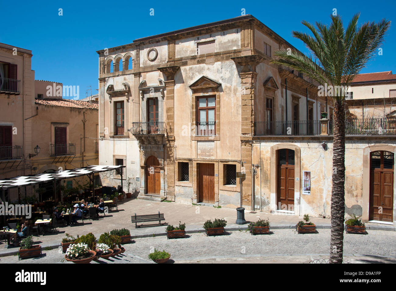 Monastery, Cefalu, Sicily, Italy, province Palermo , Kloster, Cefalu, Sizilien, Italien, Provinz Palermo Stock Photo