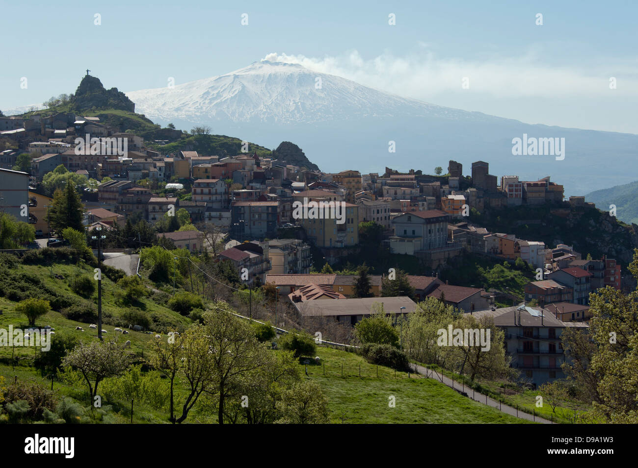 Mount Etna, Cesaro, Sicily, Italy, volcano, province Messina, Vulkan Aetna, Cesaro, Sizilien, Italien, Provinz Messina Stock Photo