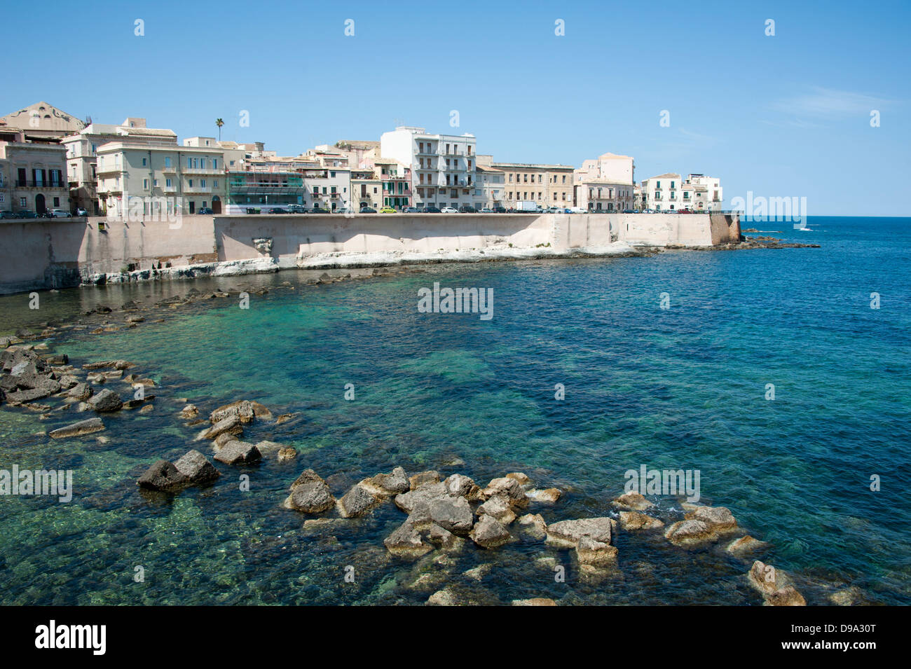 Old town, Siracusa, Sicily, Italy , Altstadt, Syrakus, Sizilien, Italien, Siracusa, Insel Ortygia, Ortigia Stock Photo