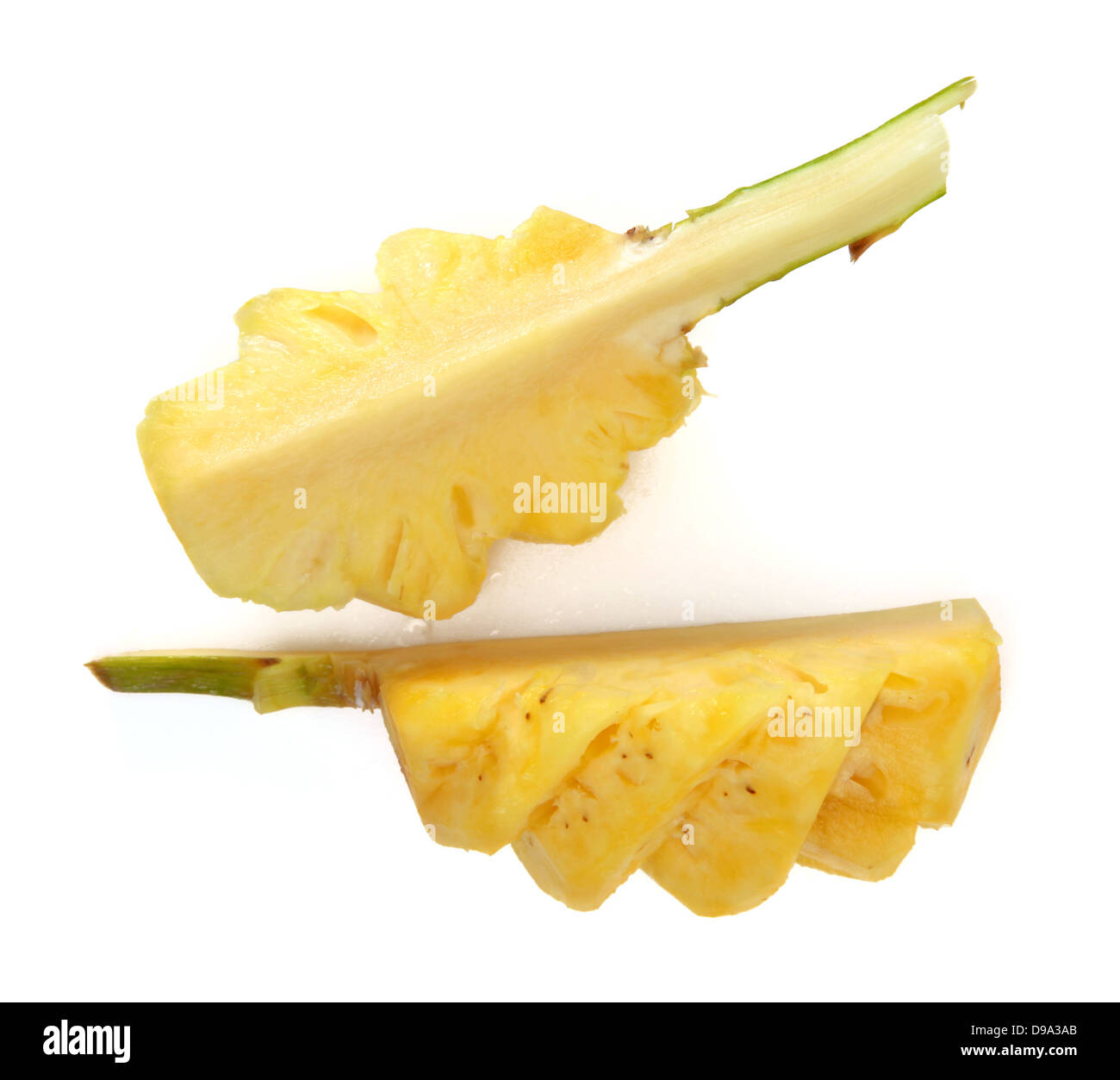 Pineapple Chunks Stock Photo