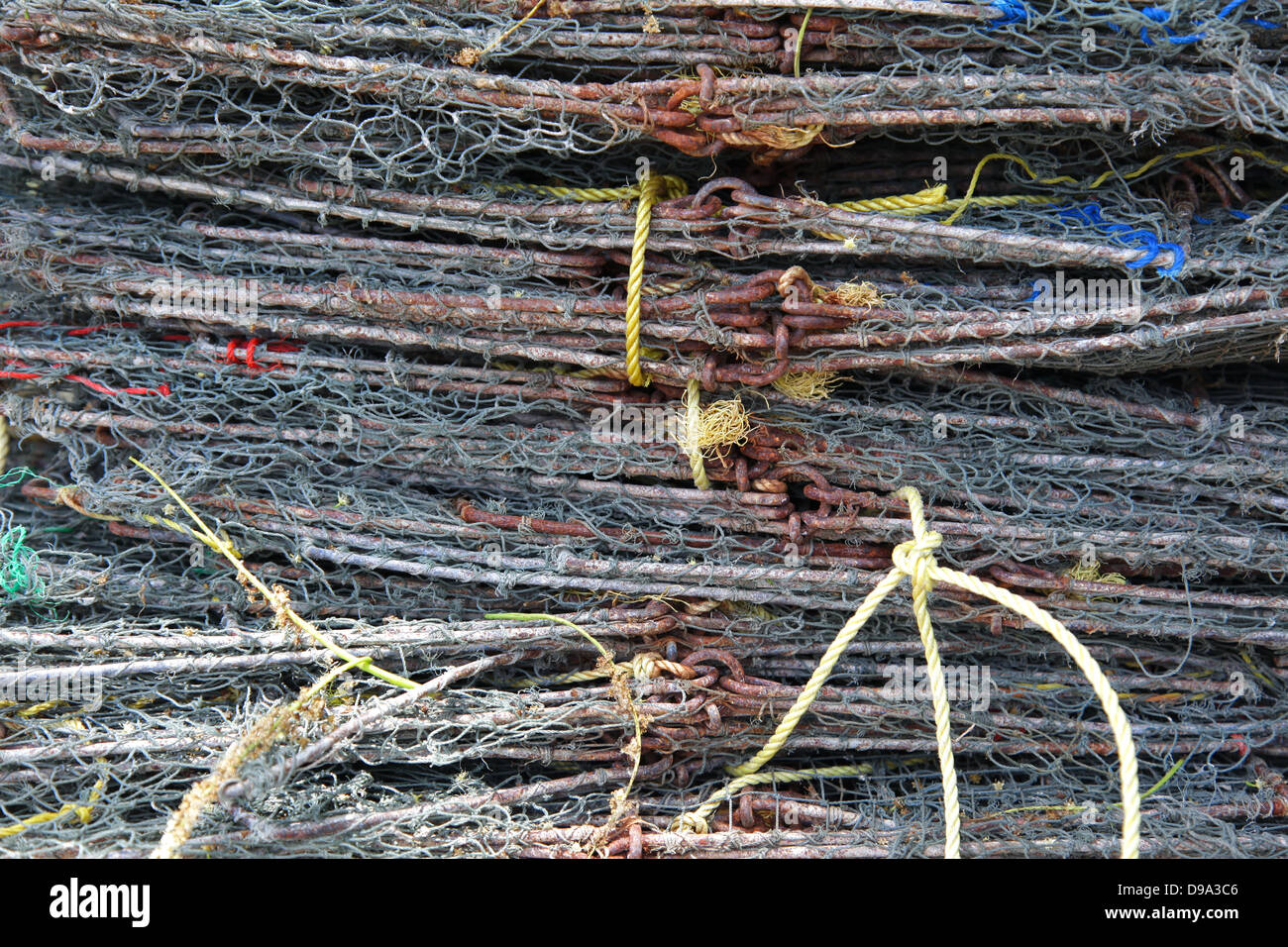 Fishing Net Stock Photo