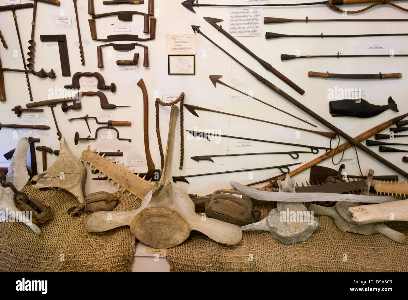 Sag Harbor Whaling Museum on Long Island Stock Photo