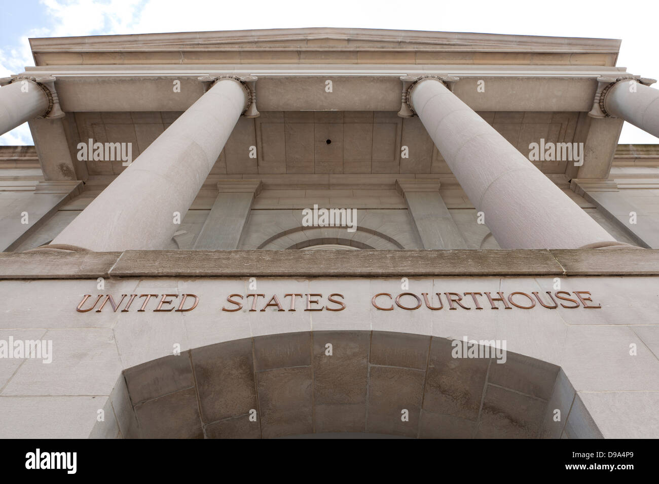 US Courthouse building - Washington, DC USA Stock Photo
