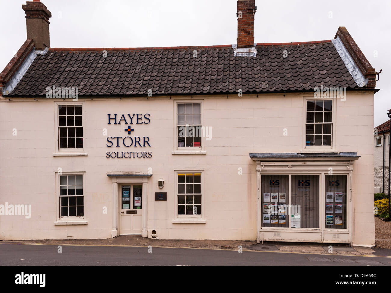 The Hayes + Storr Solicitors in Holt , Norfolk , England , Britain , Uk Stock Photo