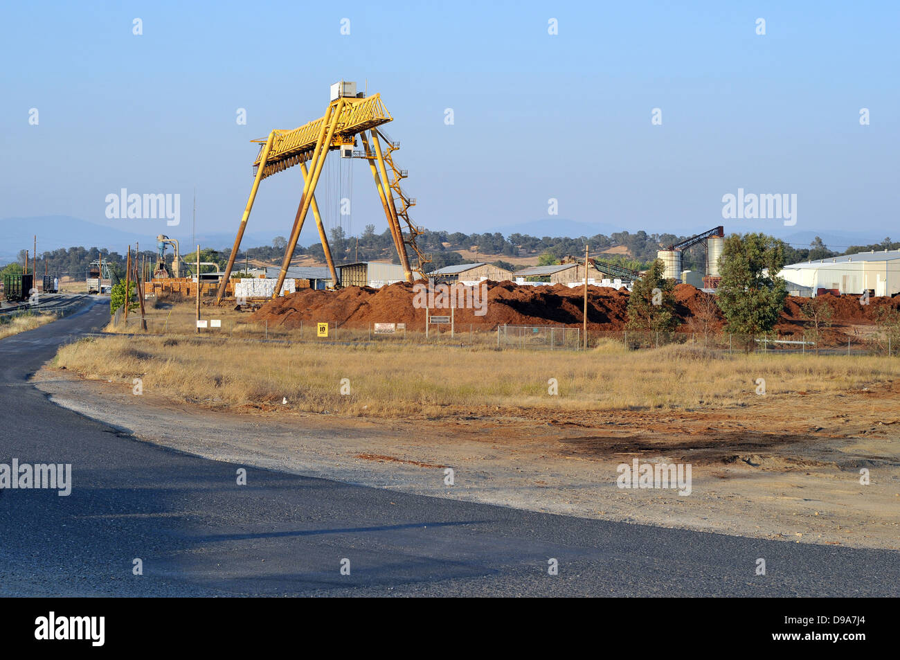Sierra Pacific Industries lumber plant at Chinese Camp, Central Valley