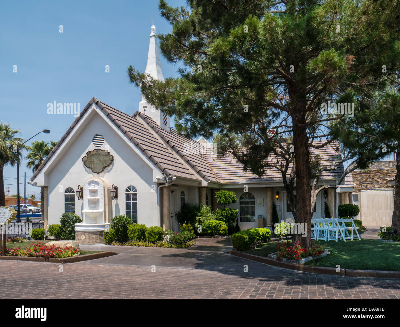 LAS VEGAS, NEVADA, USA JUNE 03, 2013 Exterior of Chapel of the