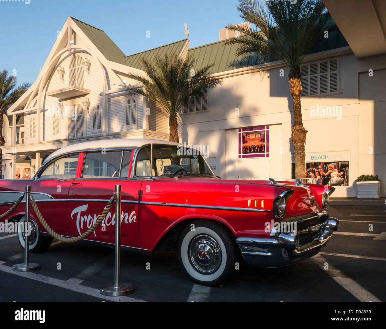 LAS VEGAS, NEVADA, USA JUNE 04, 2013 Vintage American car used for