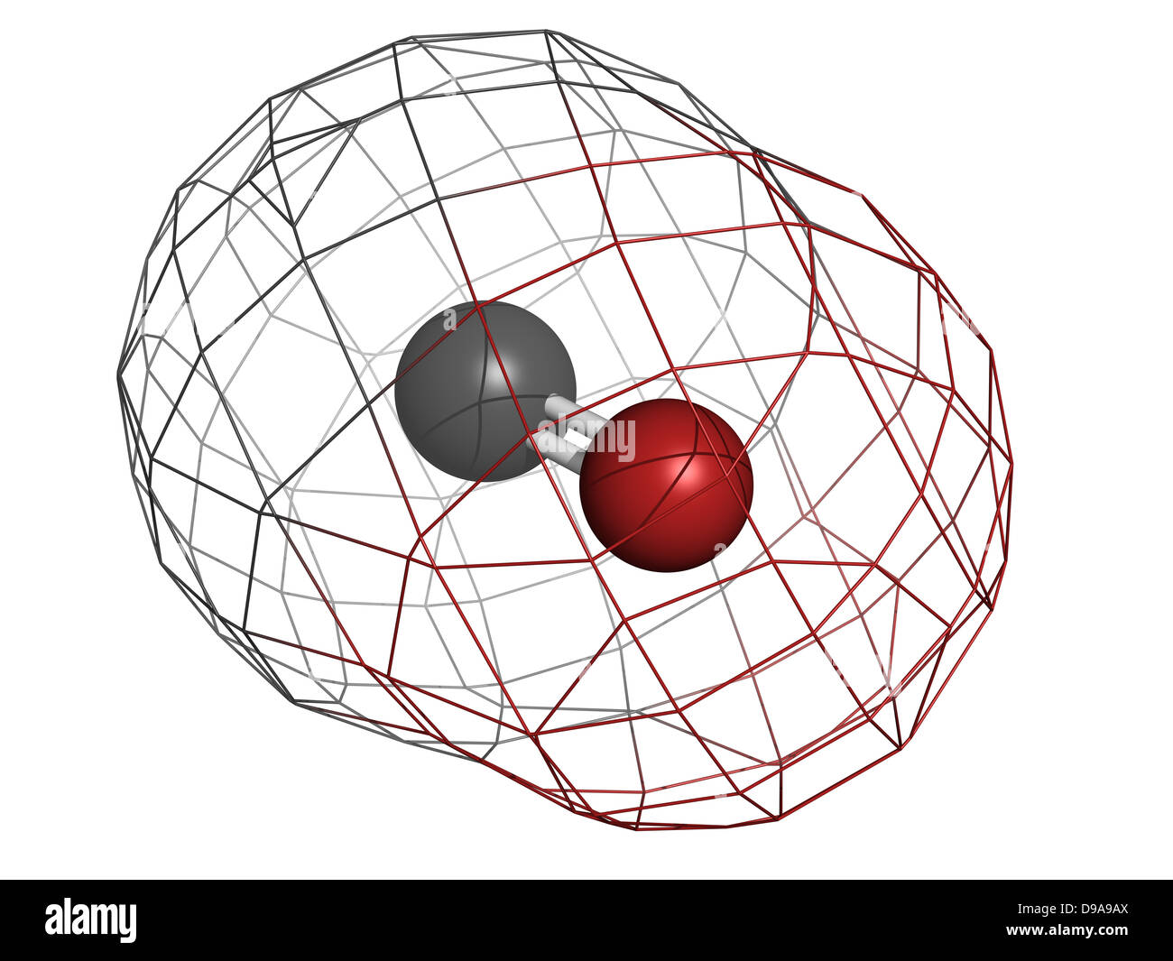 Carbon monoxide (CO) toxic gas molecule, chemical structure Stock Photo Alamy