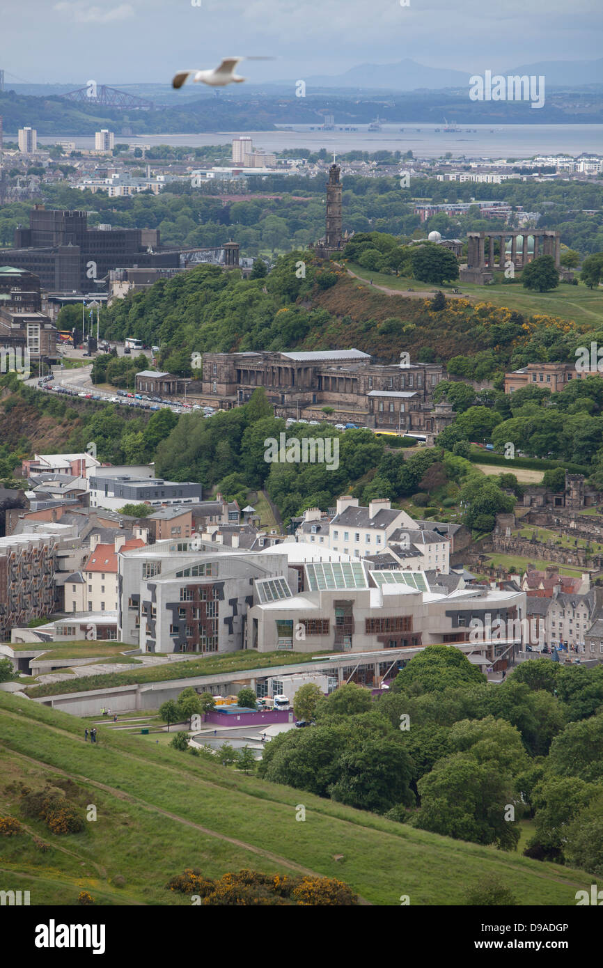 The Scottish Parliament, Holyrood, Edinburgh . Stock Photo