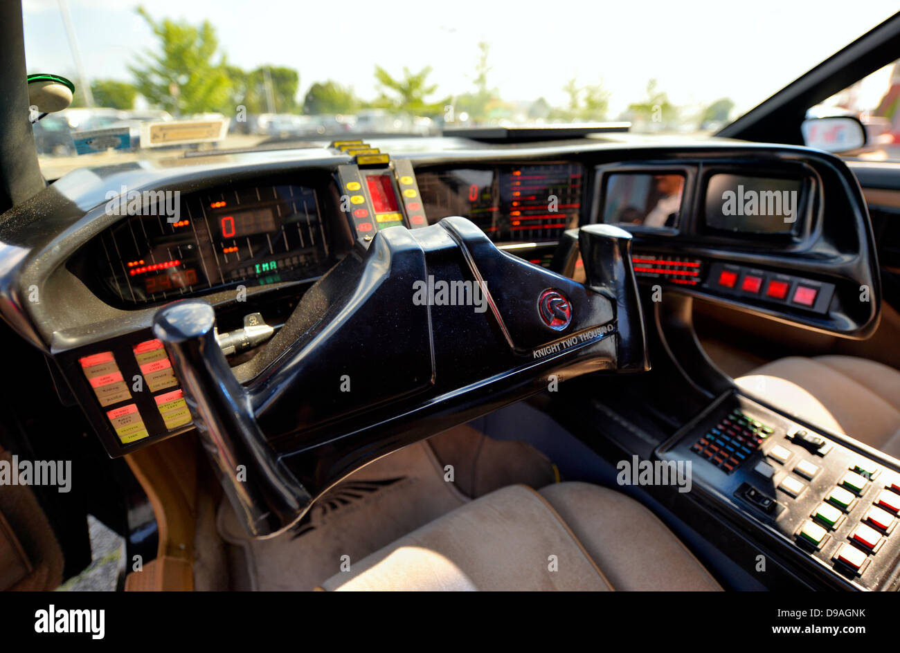 Car kitt interior dashboard hi-res stock photography and images - Alamy