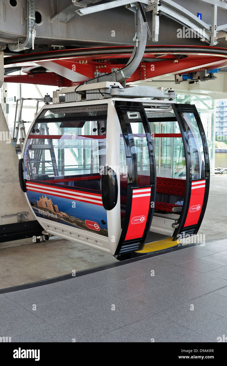 Emirates cable cars, London, England, United Kingdom Stock Photo Alamy