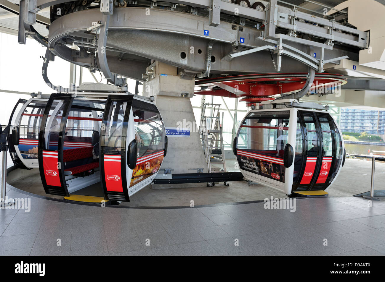 Emirates cable cars, London, England, United Kingdom Stock Photo Alamy