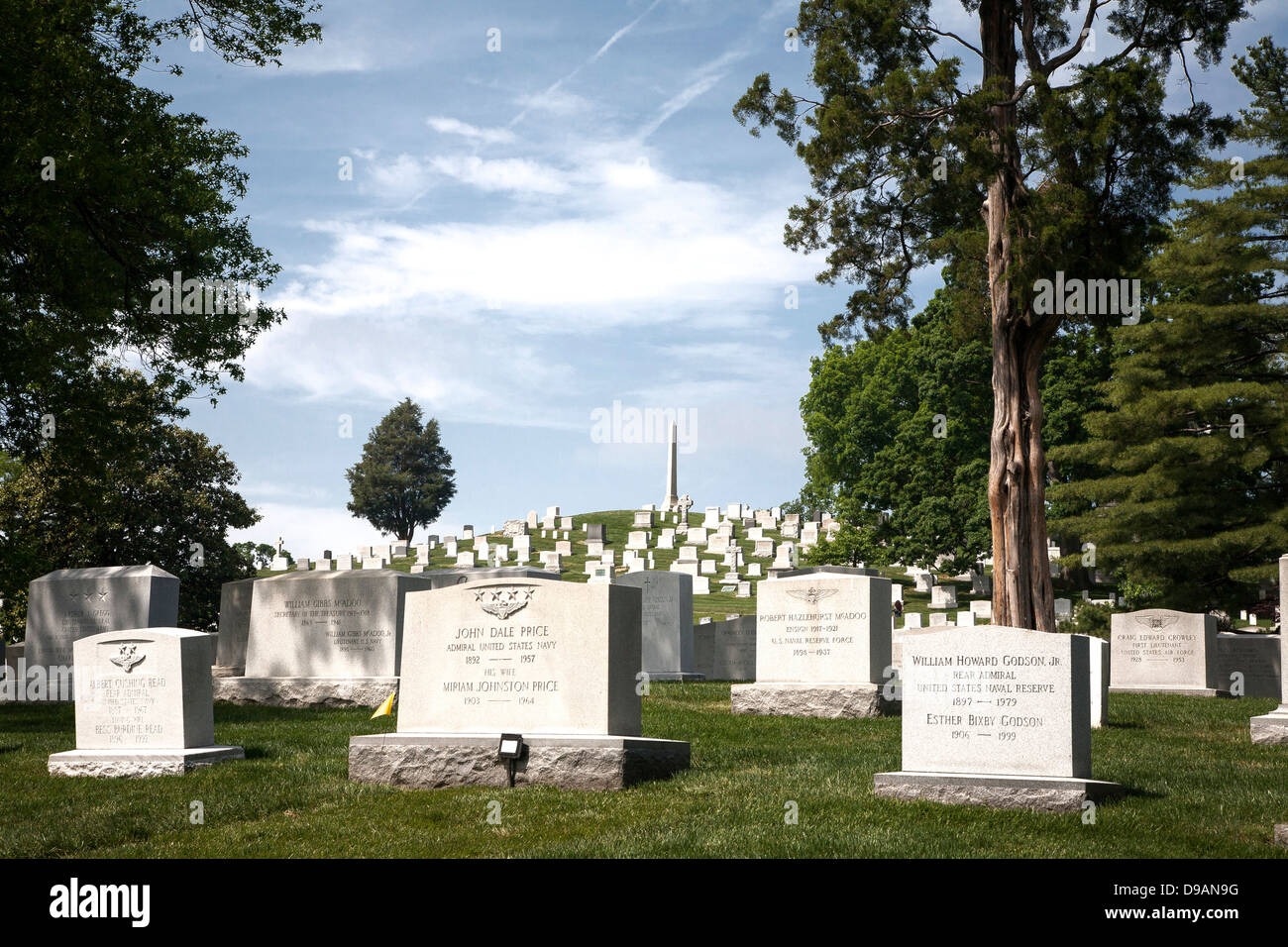 Arlington National Cemetery, Arlington, Virginia Stock Photo