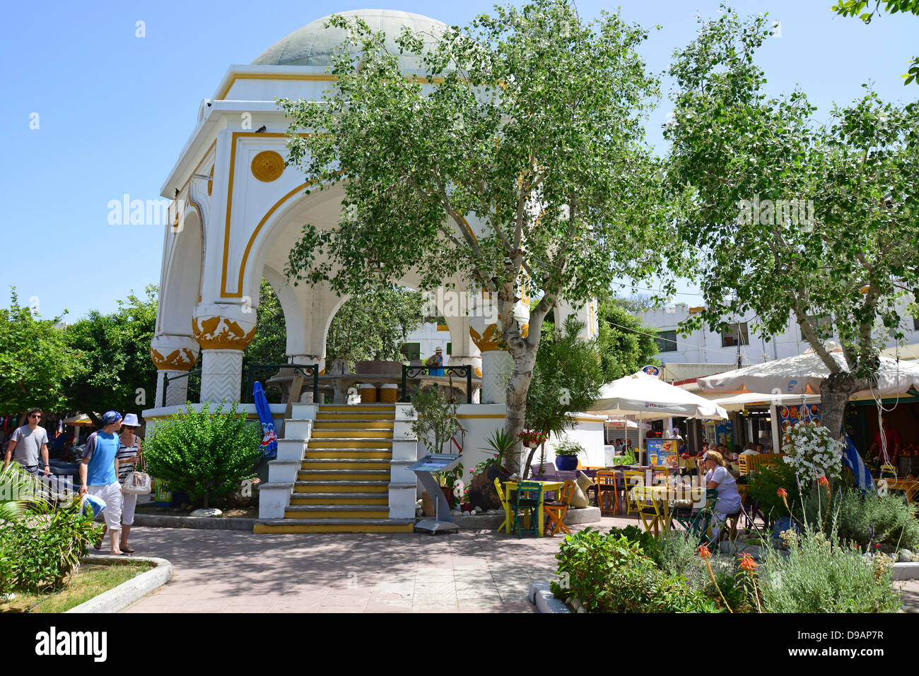 Old Market Nea Agora Mandraki Harbour Old Town City Of Rhodes Rhodes Dodecanese Greece Stock Photo Alamy