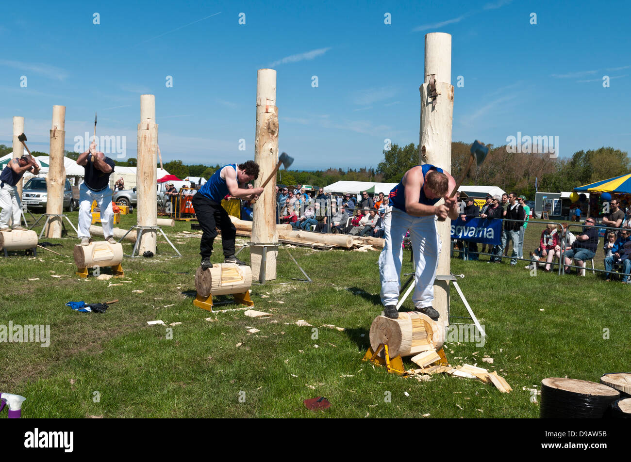St Asaph Woodfest Countryfile May 31st 2013 Stock Photo Alamy