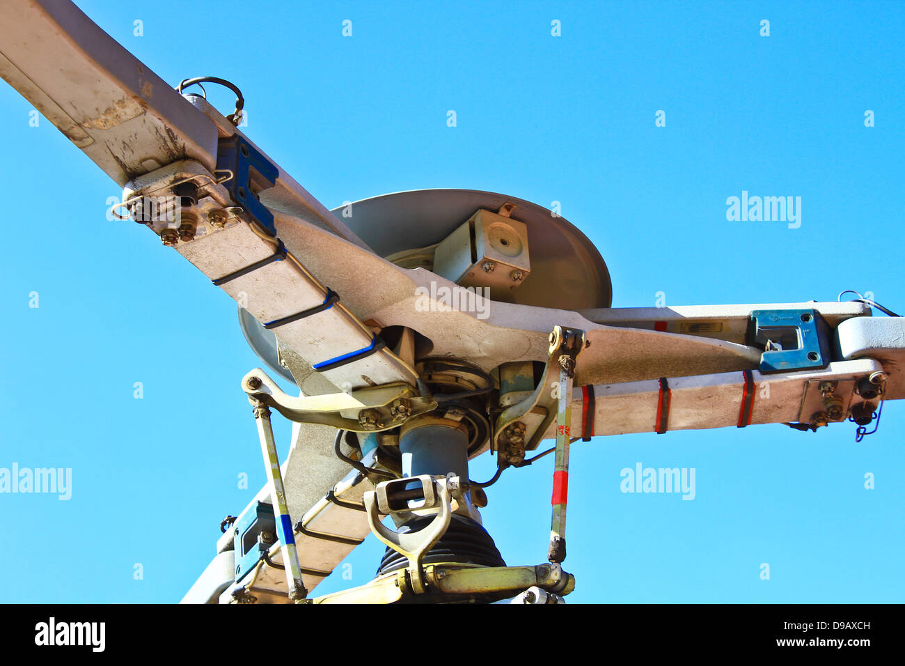 A rotor head of helicopter Stock Photo Alamy
