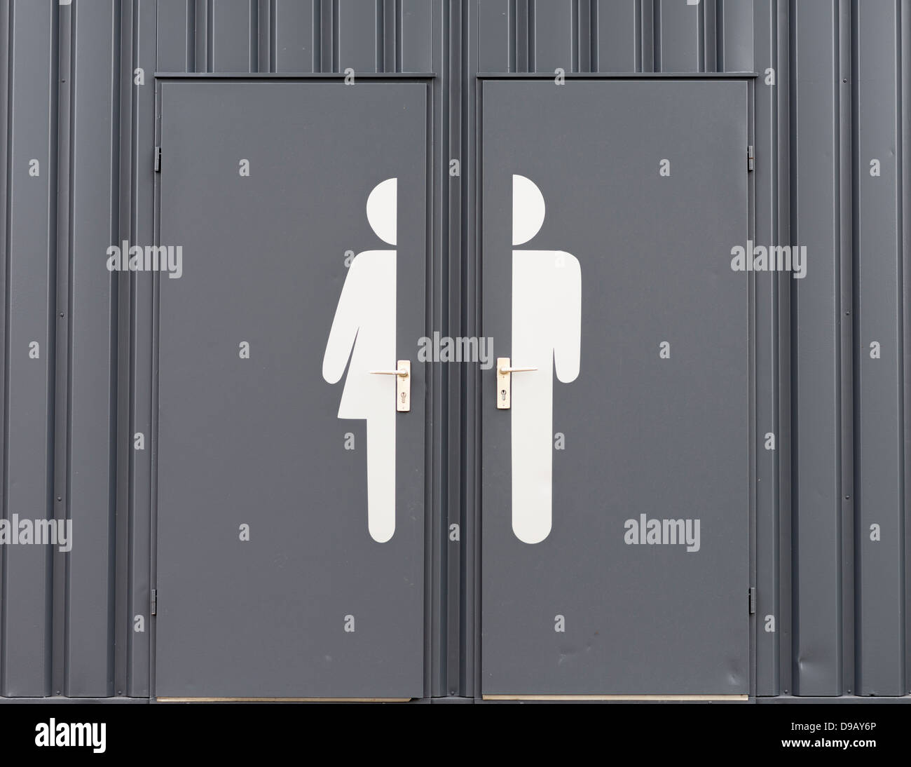 Male female toilet sign high resolution stock photography and images