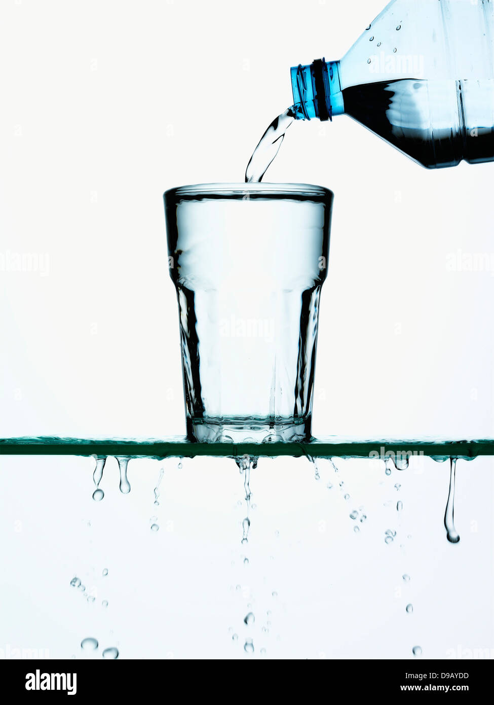 Bottle overflowing with water hi-res stock photography and images - Alamy