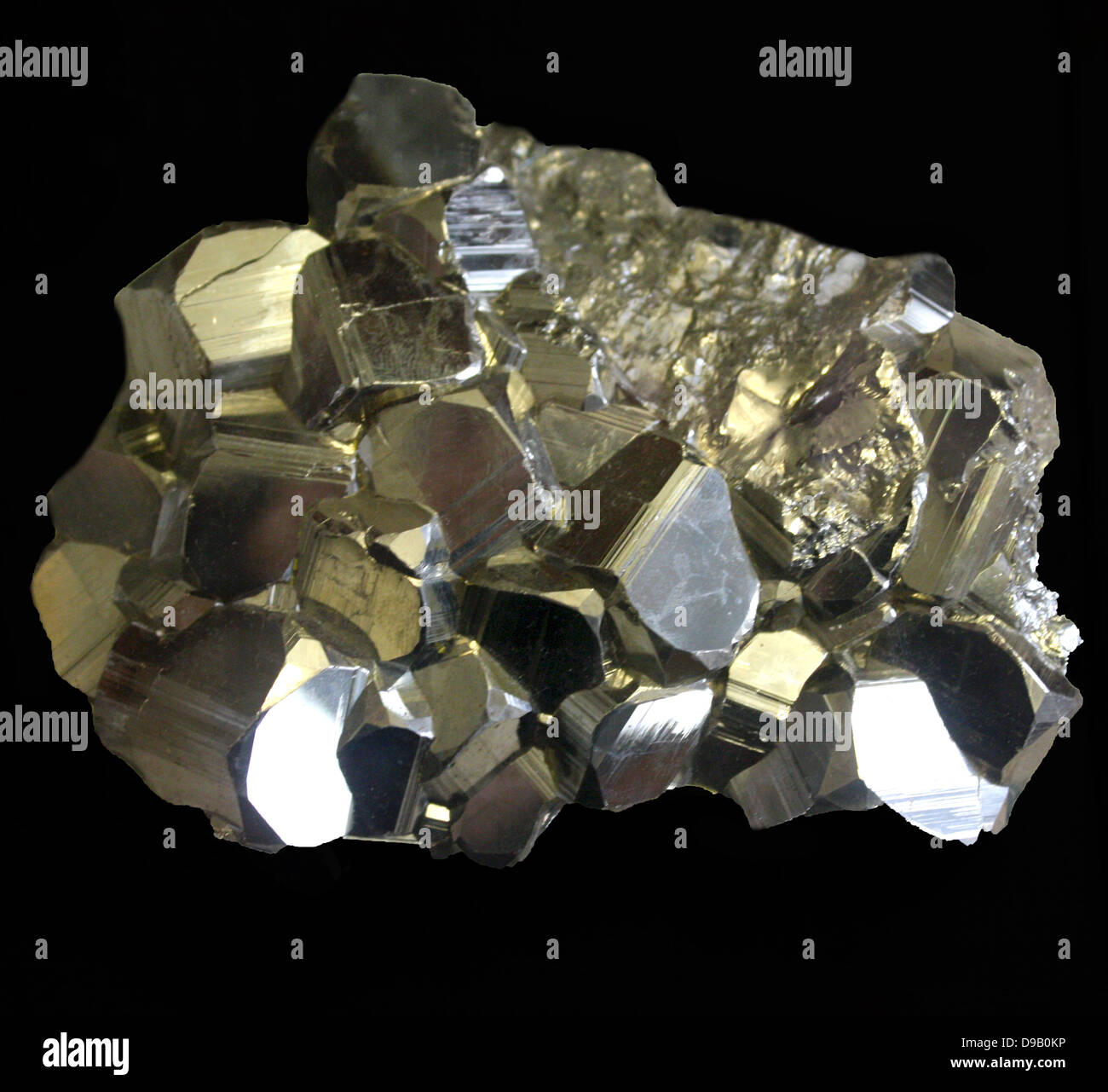 Group of modified dodecahedral crystals huansala hi-res stock ...