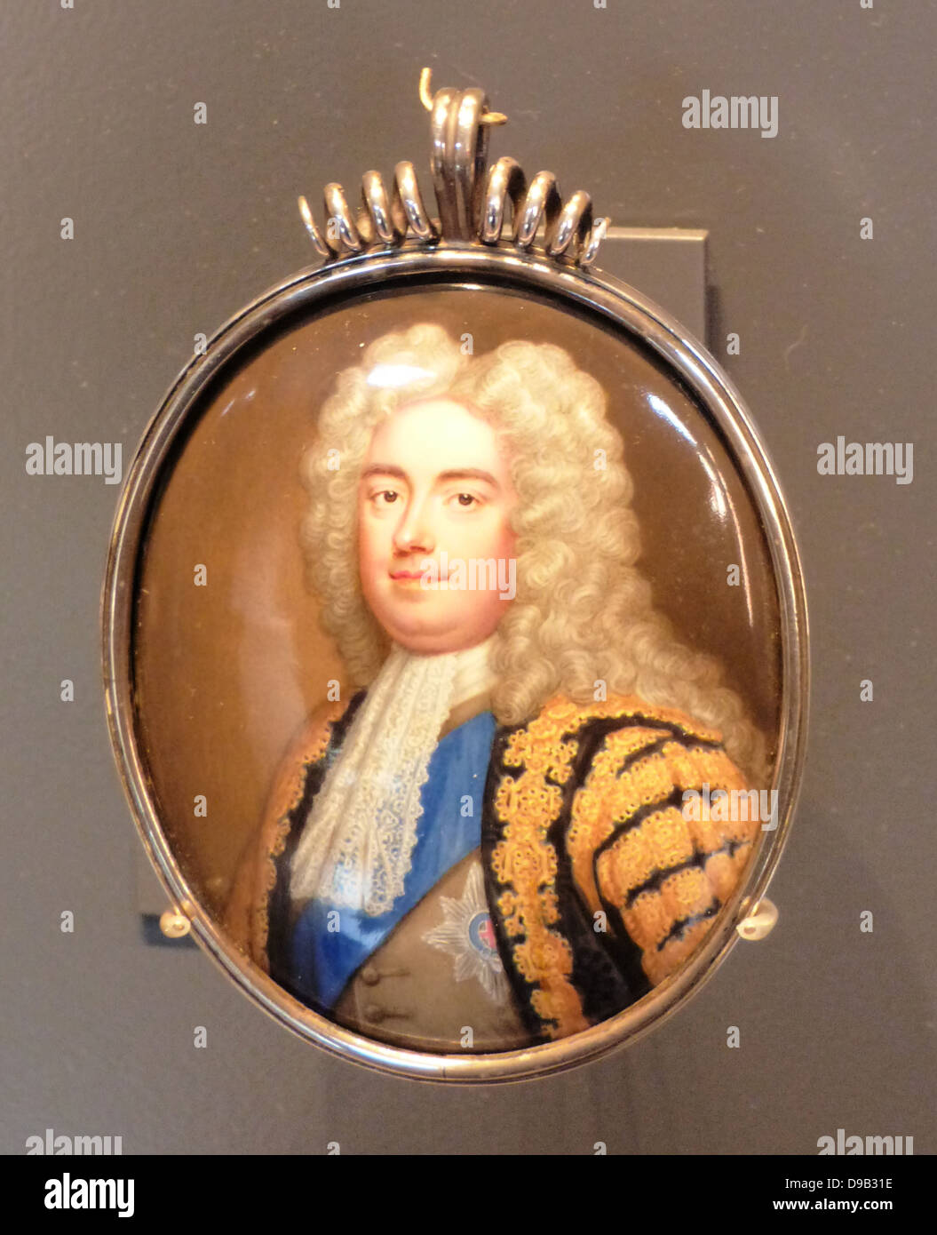 Robert Walpole, 1st Earl of Oxford. (1676-1745) English statesman born in Houghton in Norfolk. Stock Photo