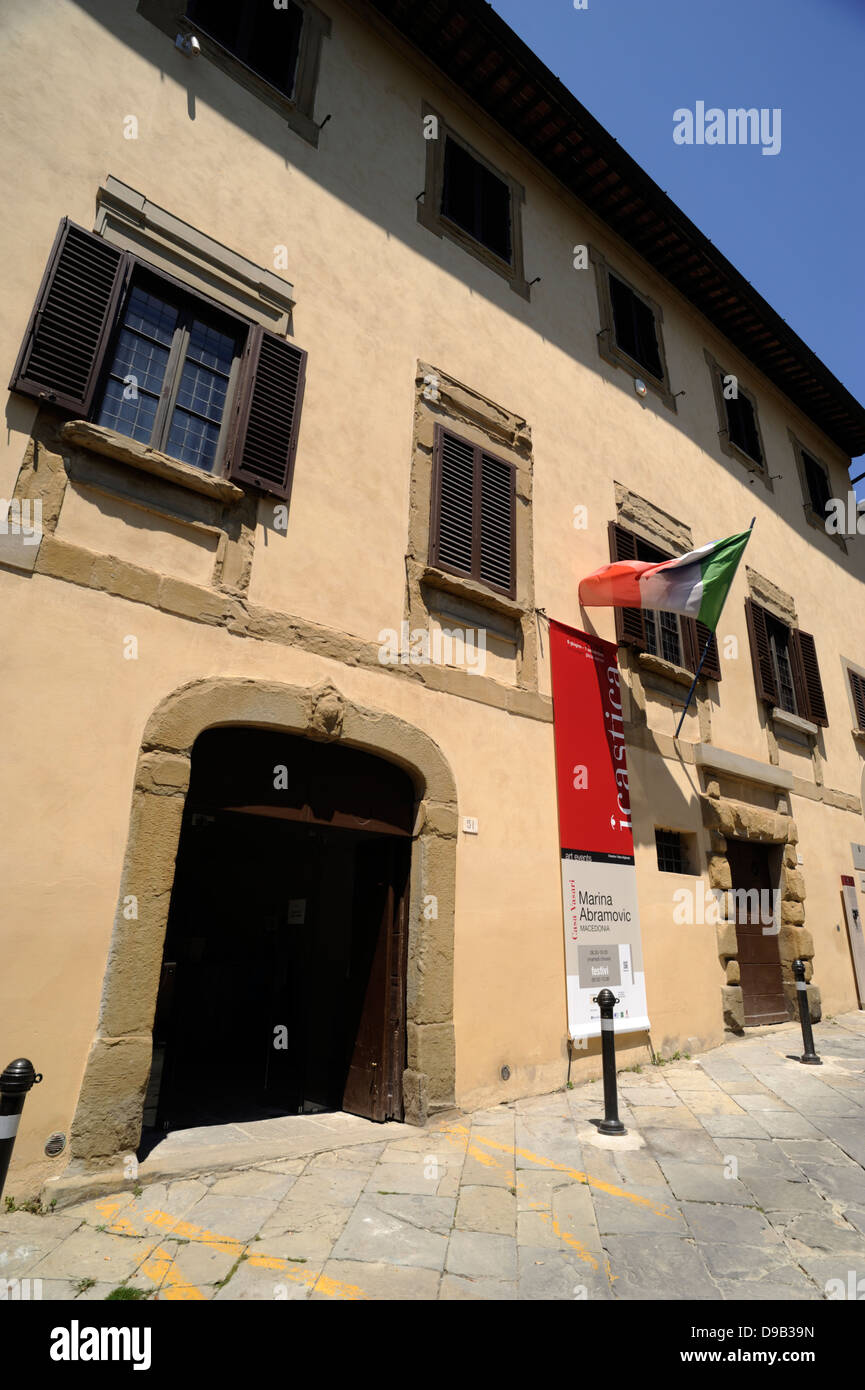Italy, Tuscany, Arezzo, Giorgio Vasari house museum Stock Photo