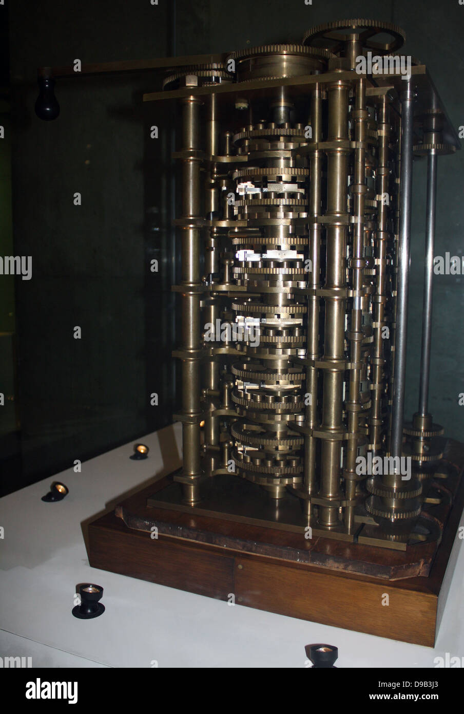 Babbage's Difference Engine No. 1, 1832. This trial portion of the