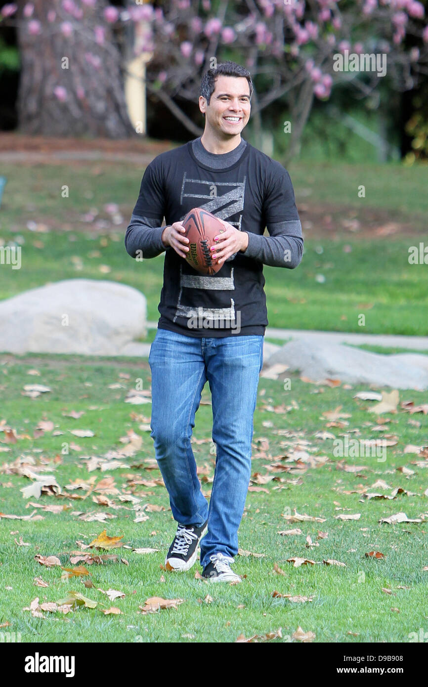 Cash Warren clearly has his work cut out for him living with three