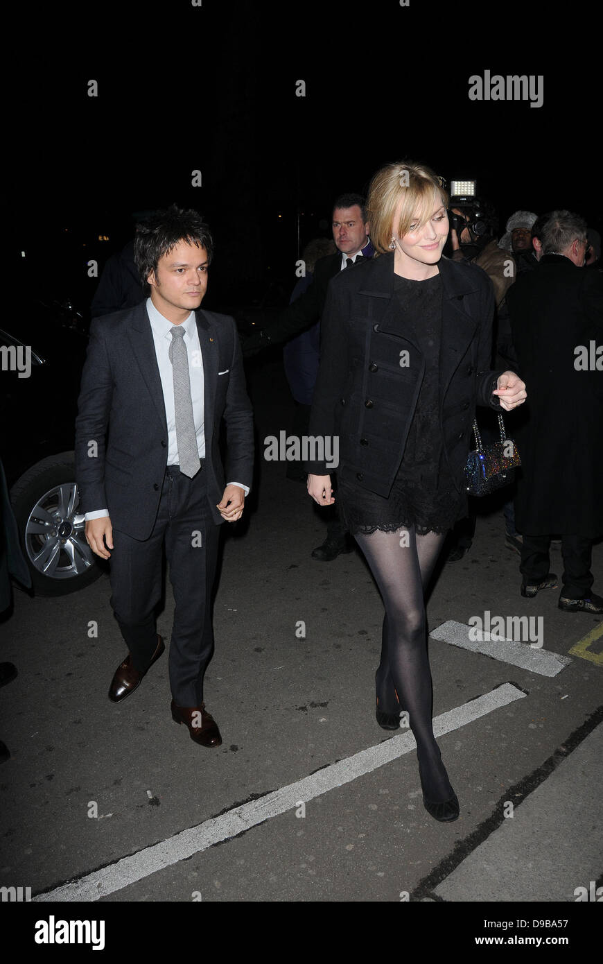 Sophie dahl jamie cullum pre bafta hi-res stock photography and images -  Alamy