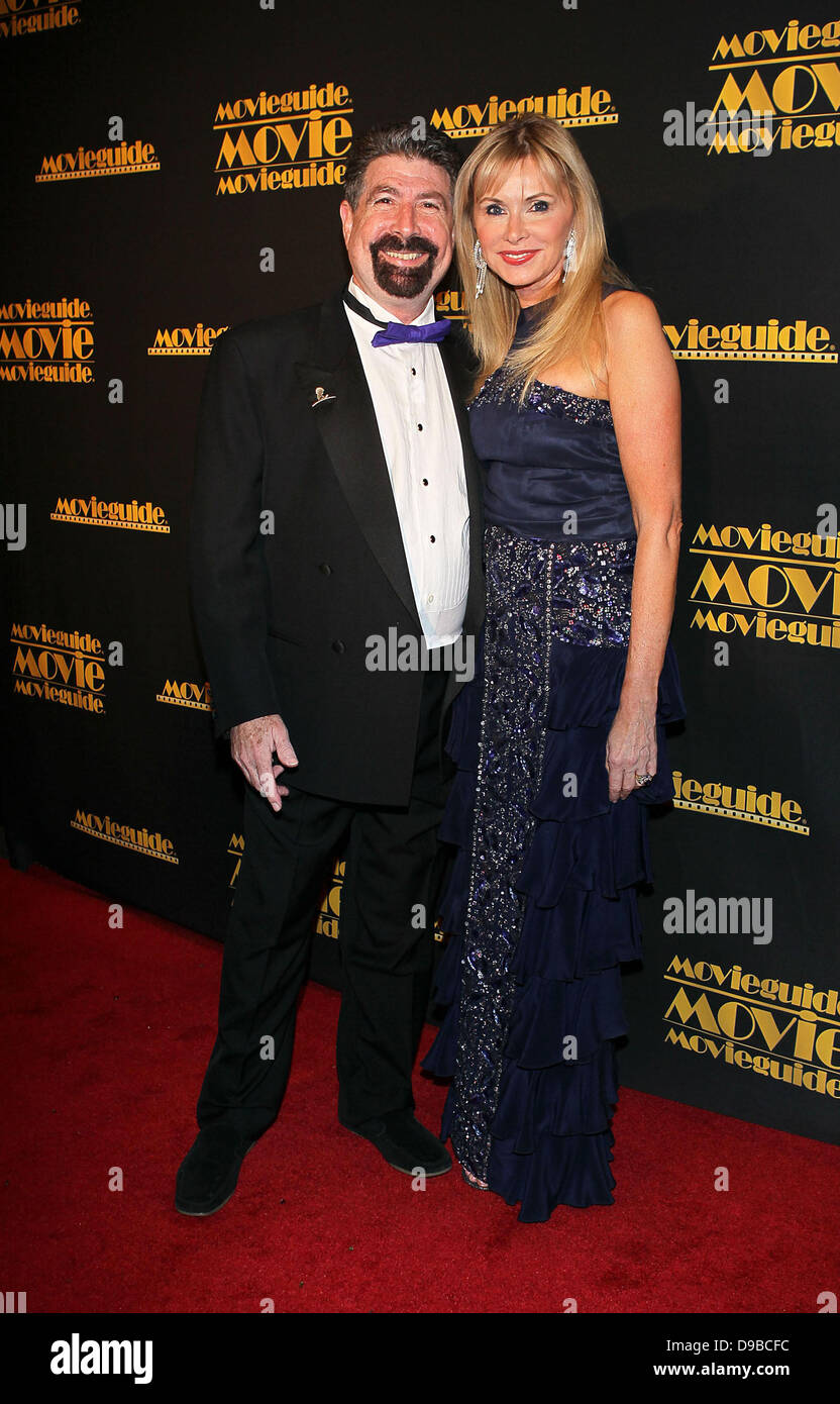 Michael Burke and Michelle Burke 2012 Movieguide awards held at the Universal Hilton hotel Universal City, California - 10.02.12 Stock Photo