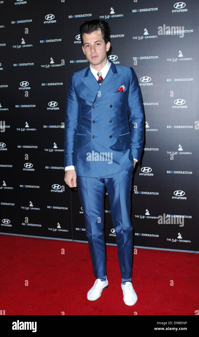 Mark Ronson The Premiere of 'Re: Generation Music Project' - Arrivals ...