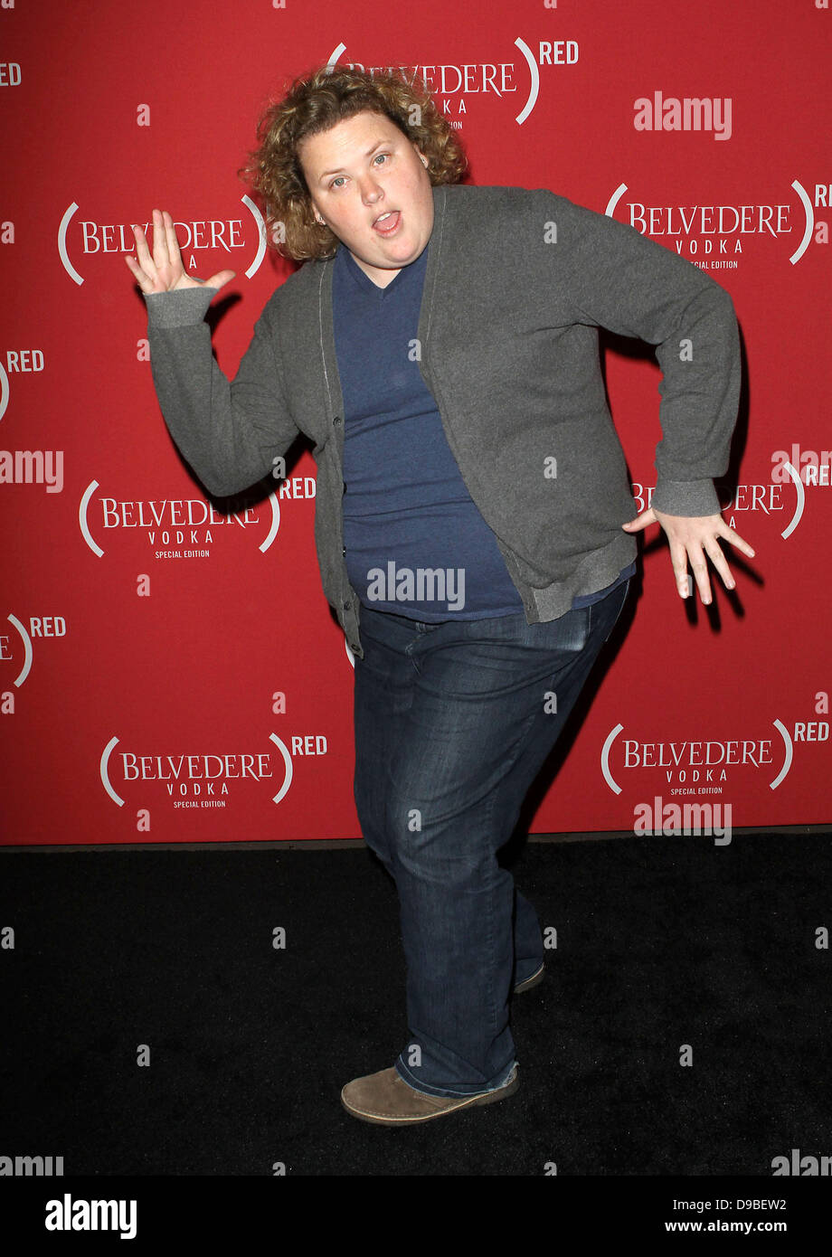 Fortune Feimster (Belvedere) RED PreGrammys Party With Mary J Blige held In Front of Avalon