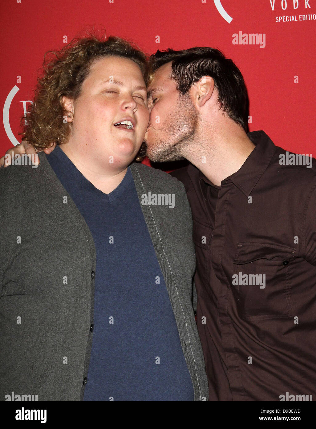 Fortune Feimster (Belvedere) RED PreGrammys Party With Mary J Blige held In Front of Avalon