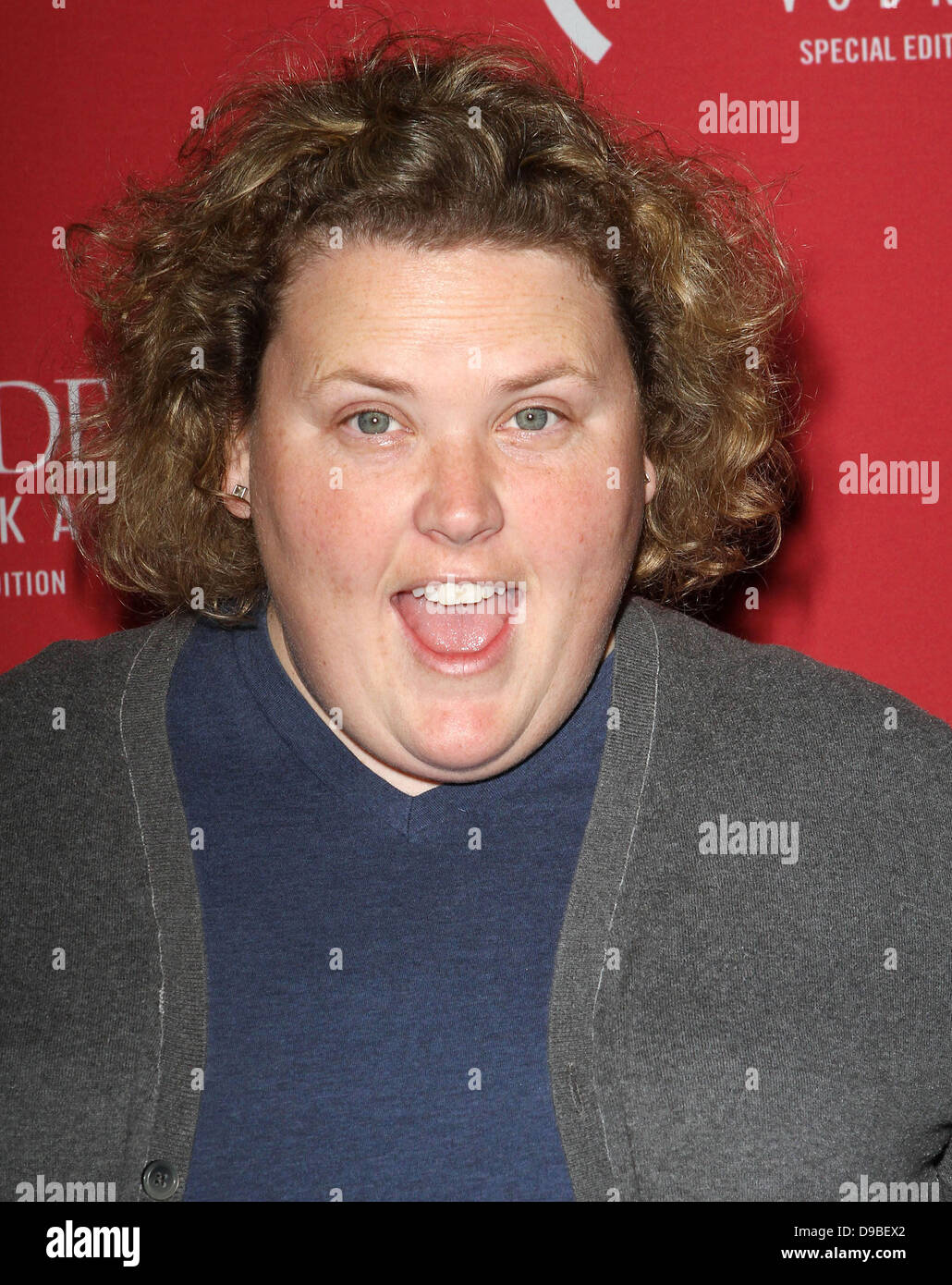 Fortune Feimster (Belvedere) RED PreGrammys Party With Mary J Blige held In Front of Avalon
