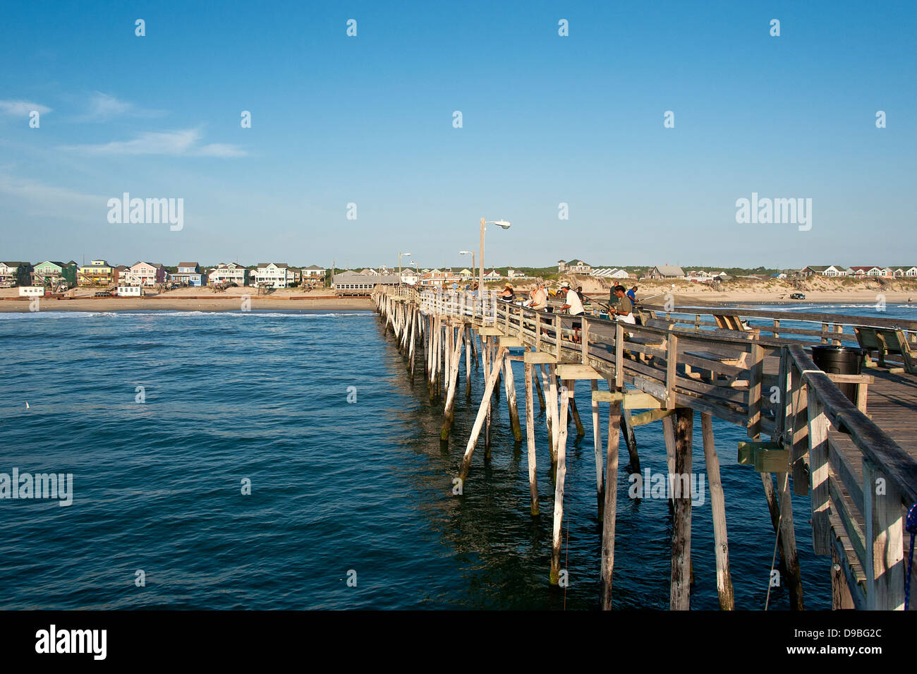 Fishing pier, Nags Head, Outer Banks, North Carolina, USA Stock Photo - Alamy