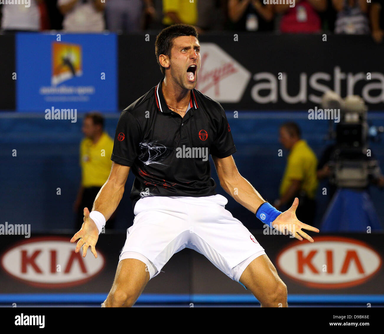 Djokovic Beats Nadal High Resolution Stock Photography And Images Alamy