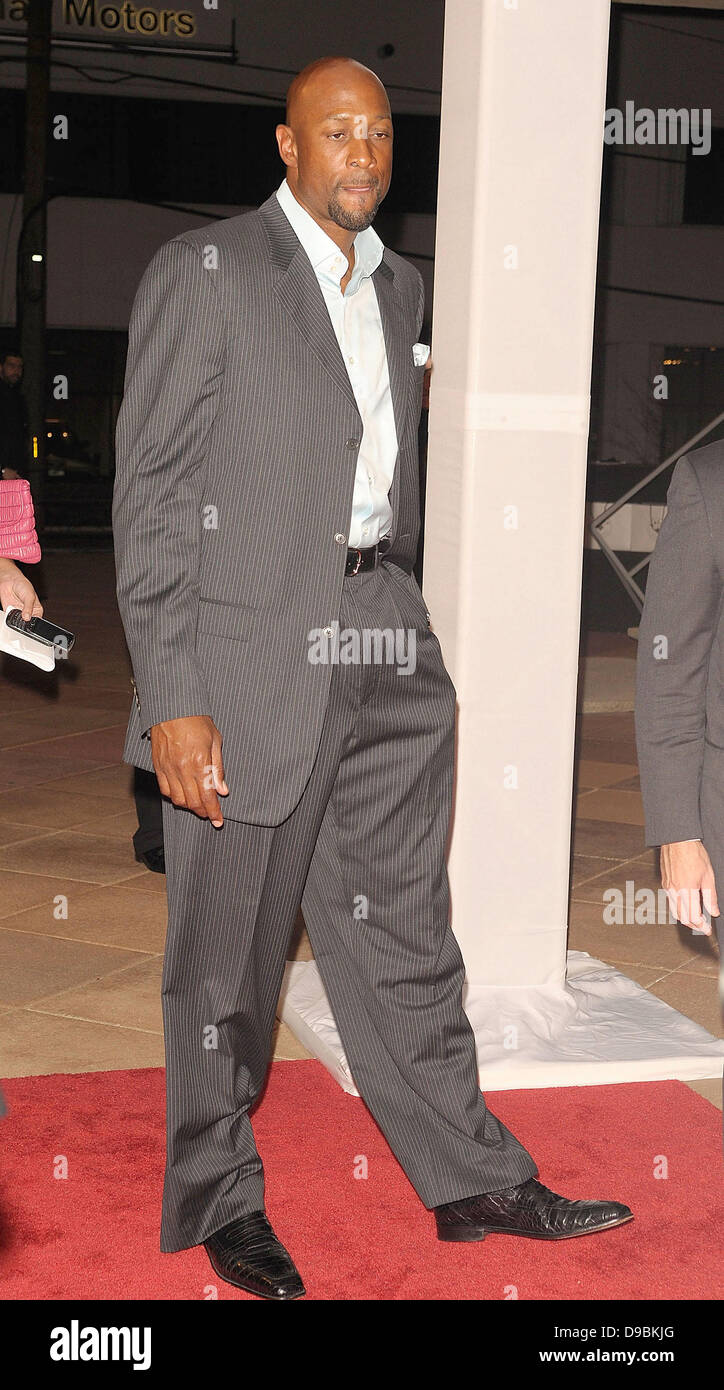 Alonzo Mourning at the Bacardi 150th Anniversary Celebration held at ...