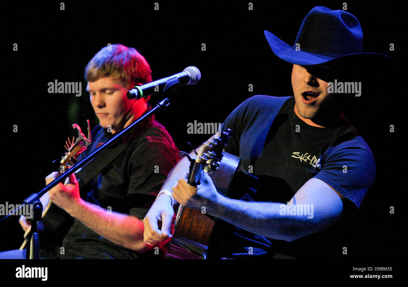 Aaron Parker performs live at the Sunrise Theatre. Fort Pierce, Florida ...
